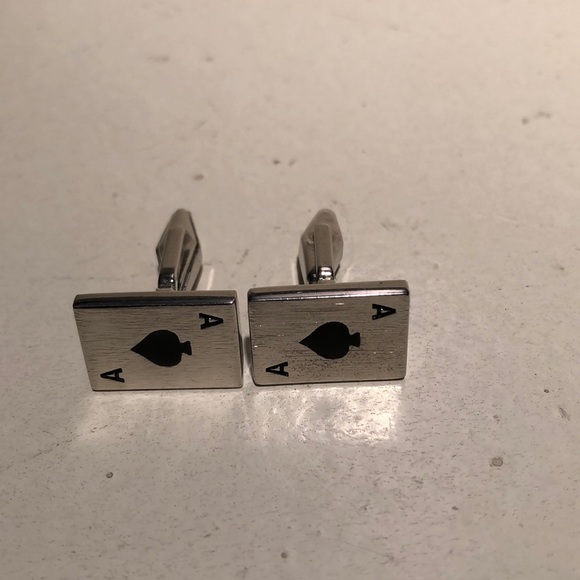 Ace of spades cuff links - Picture 3 of 3